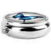 One Blue Butterfly Round Pill Box - Lightweight & Moisture-Proof Emergency Medication Organizer - Buy Online on GoSupps.com