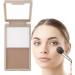 Face Matte Bronzer | Long-Lasting Matte Bronzer Contour Makeup Supplies - Multifunctional Pressed Powder Shimmer Bronzer Shiny Bronze Booster Highlight for Girls Daily Makeup Contour Powder Group B - Buy Online on GoSupps.com