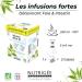 NUTRIG E - Detox Infusion 10 Organic - Liver & Gut - Black Radish Dandelion Milk Thistle Boldo Artichoke Fennel Chicory Rosemary Sene Rhubarb - Soluble Plant Concentrates - 30 Sachets - Buy Online on GoSupps.com