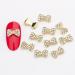 10pcs 3D Nail Art Crystal Rhinestone Bow Big Gems Charms for Nail Art Decoration Jewelry Sparkle Craft DIY Beads (#3040 10pcs)