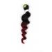 Loose Wave Hair Extensions - 8 Bundle Brazilian Human Hair Ombre Burgundy (8 10 12 14 Inch) - Buy Online on GoSupps.com