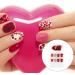 dijiusidy False Nail Perfect Matching Simple to Wear Fingernail Full Coverage Press Type Strong Viscosity Adjustable Paster Type 6 F741 Type 6 F741 - Buy Online on GoSupps.com