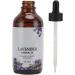 Lavender Oil 118ml - Universal Massage Oil for Skin Care | Portable Glass Bottle for Hair Relaxation Diffuser - Buy Online on GoSupps.com