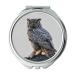 Mirror Compact Mirror owl theory EYE CONTACT awesome being able to photograph pocket mirror portable mirror