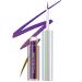 FOCALLURE Chameleon Liquid Eyeliner Intense Color Shifting Eyeliner Pen Metallic Multi-Reflective Finish Waterproof Smudge-proof Ultra-Fine Tip METAL LOVE 01 METAL LOVE