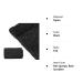 African Long Bathing Net Sponge - Skin-Smoothing Body Scrubber for Daily Use (Black) - Buy Online on GoSupps.com