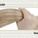 Buy Laavoo Real Hair Extensions | Blonde Microring Remy Bonding Extensions - Ash Blonde Highlights #18/613 - 45cm 1g/s - 50g - Buy Online on GoSupps.com