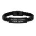 Funny Dental Hygienist Gifts from Friends for Men Women Coworkers Family - Interlaced Leather Bracelet Christmas Unique Keep Calm I'm (almost) A Dental Hygienist.