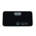 NewlineNY SBB0718M-NYBK Step-On Mini Travel Bathroom Scale, Cool Black