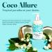 Coochy Plus Intimate Shaving Cream COCO ALLURE - Rash-Free Moisturizing Formula for Pubic, Bikini Line, Armpit - Prevents Razor Burns & Bumps - 1-Pack Green - Buy Online on GoSupps.com