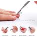 Toenail Clippers for Thick Nails and Cuticle Pusher Made of Rustproof Stainless Steel Super Sharp Blades and Strong Big Nail Scissors Nippers with Box - Buy Online on GoSupps.com
