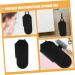 Mikinona 2pcs Black Storage Bag Hair Curler Pouch Hair Iron Silicone Bag Hair Rollers 29.50X13.50X2.00CM Black - Buy Online on GoSupps.com