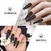 FRCOLOR 200PCs Long False Nails with Storage Box - Full Cover Black Fake Nails for Women & Nail Studios - Buy Online on GoSupps.com