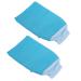 LISSOMPLUME 2 PACK Exfoliating Body Scrub Bath Towel Mitt | Large Shower Gloves Mitten | Remove Dead Skin | Double Sided Available | Men Women | Blue