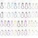 1200 Pcs Metal Safety Pins Set for Knitting and Sewing - 22 Colors Pear Shaped Pins with Storage Box - Buy Online on GoSupps.com