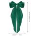 Buy Wllhyf 90s Style Hair Clips - Soft Silky Satin Hairpins & Accessories for Women & Girls (Green) - Buy Online on GoSupps.com