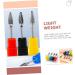 SOESFOUFU Nail Polisher Professional Nail Drill Nail Drill Tips Manicure Supplies Replacement Nail Bits Creative Nail Small Soap Russian Metal Tungsten Steel Alloy Manicure Tools 7x1.3cm As Shown 4 - Buy Online on GoSupps.com