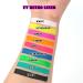 Bowitzki 9 Colors Water Activated Eyeliner - UV Glow Retro Graphic Makeup for Face & Body - Buy Online on GoSupps.com