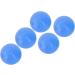 Ververt Touch Handle Gaugers - 5-Piece Silicone Massage Balls for Pressure Relief & Fitness - Blue (30 Hardness) - Buy Online on GoSupps.com