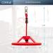 Ninja Wheel Obstacle for Kids - Hanging Monkey Wheel for Warrior Course with Swivel Slackline Spinner Attachment - Buy Online on GoSupps.com