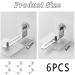 6-Piece Self-Adhesive Furniture Tilt Protection Set | No Drill Wall Anchors | Safe for Babies & Toddlers | Secure Furniture Anchors - Buy Online on GoSupps.com