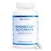 Pure Magnesium Glycinate Capsules 200mg by Revive MD - High Absorption Supplement for Relaxation & Stress Relief - Organic Memory & Sleep Support Pills for Strong Bones Normal Nerve & Muscle Function