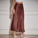 Elegant Women's Chiffon Maxi Skirt - Boho A-Line with Floral Design & High Elastic Waist | Winter Ladies Skirts - Buy Online on GoSupps.com