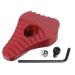 NDZ Performance Enhanced Tactical Slide Safety V2 with Detent Ball for Mossberg 500 590 835 930 Shockwave 12 Gauge 20 Gauge Aluminum - Choose Color Red