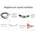 Adjustable Magnetic Balance Necklace for Men & Women - Sports Silicone with Negative-Ion Metal Rings | International Shipping Available - Buy Online on GoSupps.com
