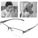 Photochrome Multifocal Reading Glasses - Comfortable Semicircular Frame Blue Light Blocking Ideal for Walking & Running - Buy Online on GoSupps.com
