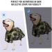 Docio Waterproof Dog Raincoat Reflective Hooded Jacket for Medium & Large Dogs (4XL Camouflage Green) | Durable & Stylish Rain Jacket - Buy Online on GoSupps.com