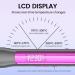 Professional Hair Straightener - 1.18" Ionic Titanium Flat Iron & Curler Fast Heat Up LED Display Gray - Buy Online on GoSupps.com
