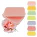 Isabellenails paraffin wax with 13 fragrances |Paraffin Wax heating bathroom paraffin wax blocks for hands and feet dry skin stiff muscles - 2x500 ml (flowering rose)