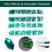 Emerald Green Rhinestone Nail Gems Set with Picker and Tweezers - Glass Crystals, Flatback Face Gems for Nail Art - Shiny Multi Shape Rhinestones - Nail Art Tools Included - Buy Online on GoSupps.com