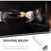 JECOMPRIS Mustache & Foaming Shaving Brush for Men - Portable Silver Razor & Beard Brush for Travel - Buy Online on GoSupps.com
