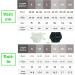 AQX Adult Fabric Diaper Covers - Reusable Waterproof Incontinence Underwear X-Large Black & White 4 Piece Set - Buy Online on GoSupps.com