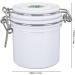 Eyelash Glue Storage Tank Sealed Hygrometer Large Capacity Eyelash Glue Storage Jar 250ml Screen for Eyelash Shop (White) - Buy Online on GoSupps.com