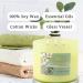 Eucalyptus Jasmine Lavender Candle | 3 Wick Aromatherapy Soy Candle | Stress Relief & Refreshing Summer/Fall Scent | 15.8 oz Natural Candle for Home - Buy Online on GoSupps.com