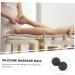 Beavorty Peanut Massage Ball - Acupressure Roller for Feet & Full Body | Muscle Roller & Massage Device | Calf Peel Gel & Lip Gloss 12x6.3cm Black - International Shipping Available - Buy Online on GoSupps.com