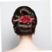 FRCOLOR Bridal Hair Accessories Floral Hairpin Flower Hair Clips Flower Clips for Hair Red Rose Flower Hair Clip Comb Flower Hair Comb Bridal Hairpiece Miss Chinese style Hair piece - Buy Online on GoSupps.com