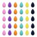 GFOUNS small mini beauty blender makeup sponge: 30 pcs mulit-colored foundation beauty sponge makeup sponges for foundation,blending,make up sponges for face(30 pcs)