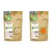 Wholefood Earth Organic White Basmati Rice 3kg Vegan | GMO Free | Certified Organic & Organic Red Split Lentils 3kg GMO Free | Vegan | High Fibre | High Protein | Certified Organic