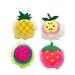 Didiseaon 4pcs Mesh Pouf Large Bath Ball Mesh Sponge Shower Ball Wipe