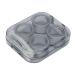 Buy Contact Lens Case & Tweezer Clip Kit - Transparent Plastic Protector for Girls | Ideal for Office & Travel (Gray) - Shop Now! - Buy Online on GoSupps.com