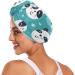 Super Absorbent Panda Heads Hair Towel 2 Pack - Quick Dry Hair Turbans for Women & Girls - Buy Online on GoSupps.com