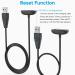2-Pack Charger Cable for Fitbit Charge 5 / Luxe  Upgraded Strong Magnetic Charging Cable with Reset Button Replacement for Fitbit Luxe & Fitbit Charge 5  Black Charging Cord Accessory(3.3 ft/1.6 ft) - Buy Online on GoSupps.com