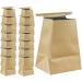 75 Pcs Disposable Car Trash Bags - Light Brown Kraft Paper Vomit Bags for Travel - Buy Online on GoSupps.com