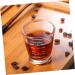 Zerodeko Glass Cup 2pcs Home Durable Office Milk Latte Multi-Functional Thicken Practical Cup Coffee Glass Drinking Whitex2pcs 6.8X6CMx2pcs - Buy Online on GoSupps.com