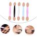 Hemoton 500 Pcs 5 Boxes Double Ended Eyeshadow Brush Eyeshadow Makeup Sponge Cream Applicator Plastic - Buy Online on GoSupps.com