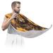 Sunflower Cat Beard Bib Apron Beard Hair Catcher for Men Shaving Fathers Day Anniversary Christmas Gifts for Dad Husband Beard Bib with 2 Suction Cups